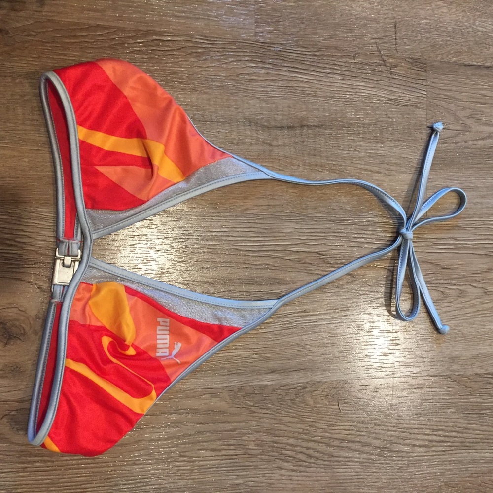 Vintage Puma Y2k Bikini Top